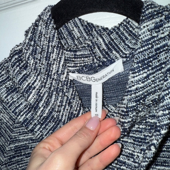 Women's Knit Long Sleeve Turtleneck Dress - Picture 3 of 5